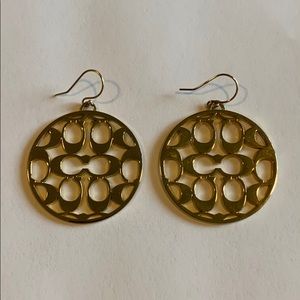 Coach Signature Earrings